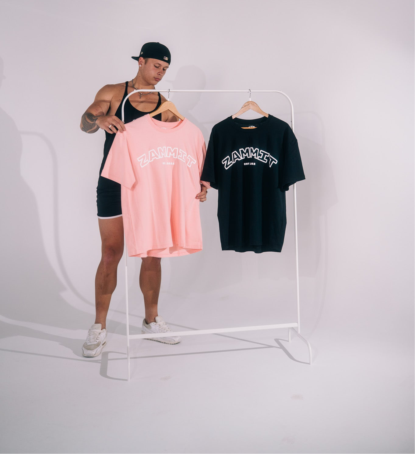 ZAMMIT Puff-Vinyl Salmon T