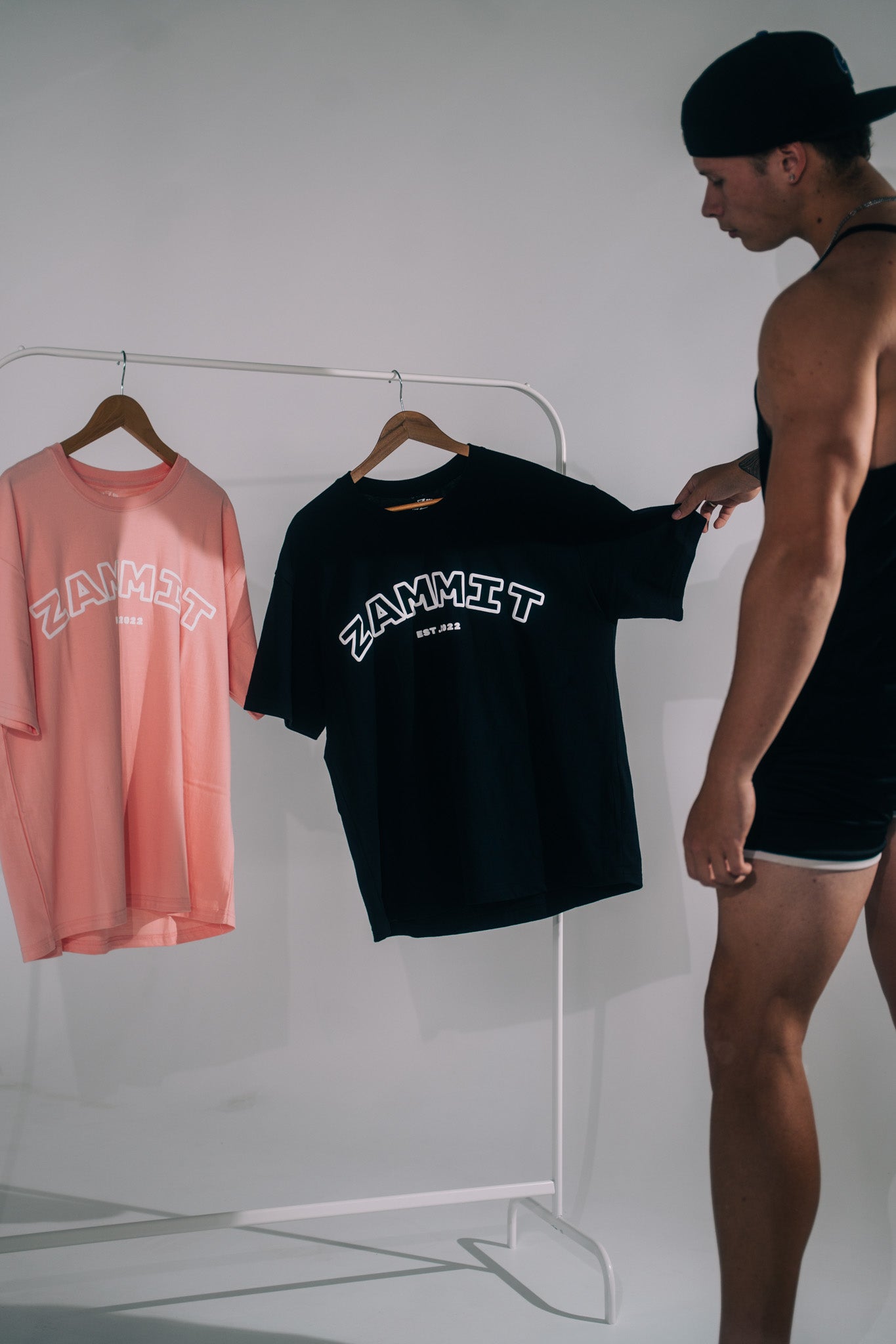 ZAMMIT Puff-Vinyl Black T