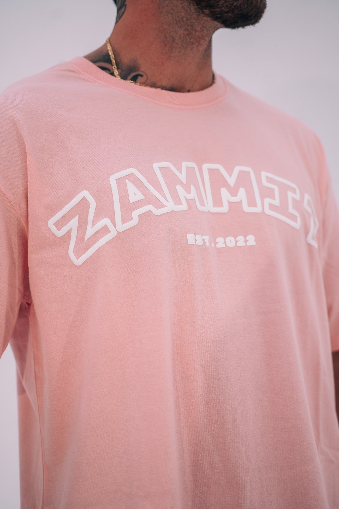 ZAMMIT Puff-Vinyl Salmon T