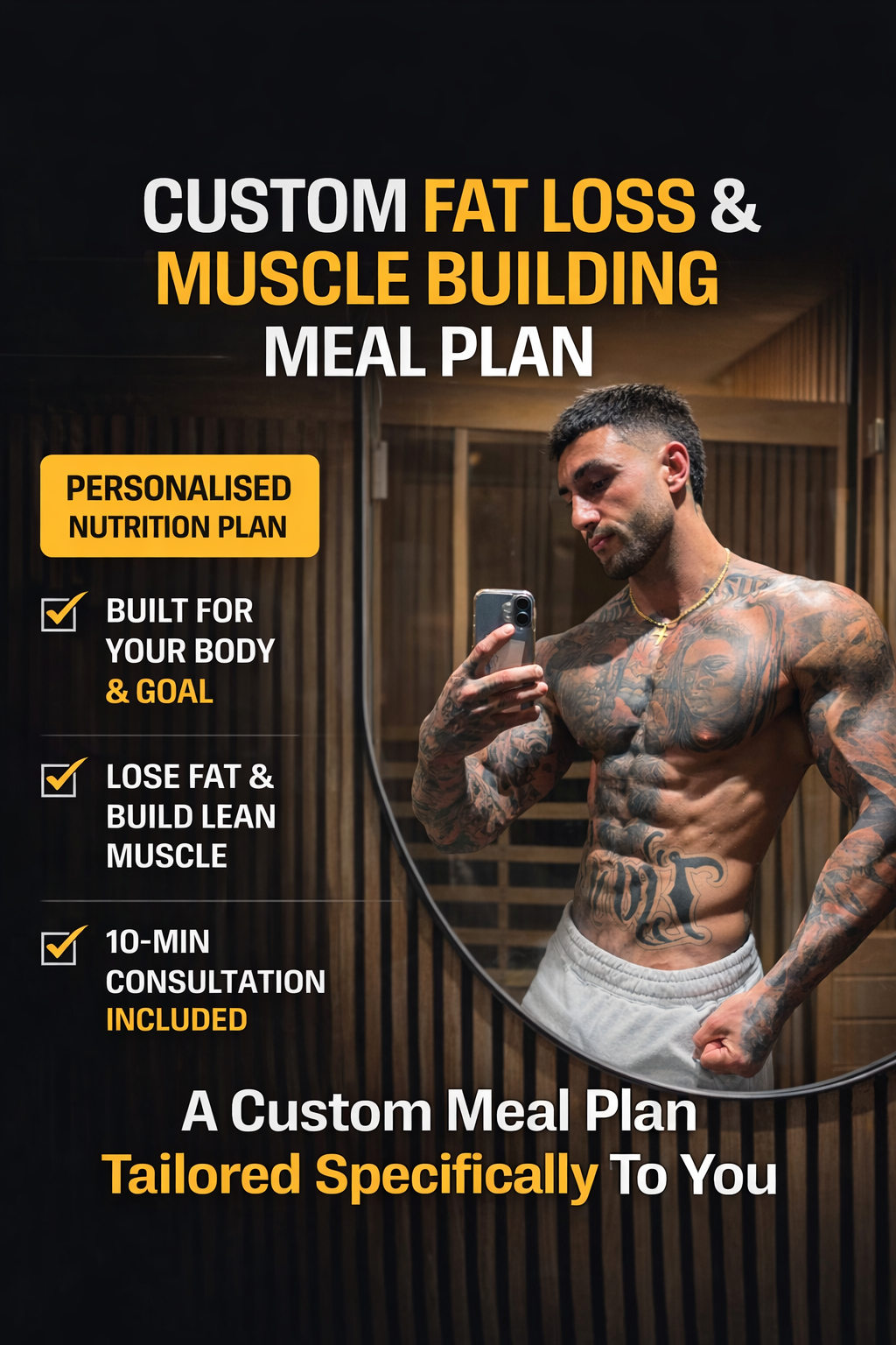 Personalised Nutrition Plan – Built For Your Body